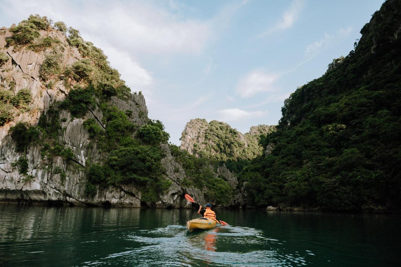 ホテル Cat Ba Bay Cruises Dong Khe Sau エクステリア 写真