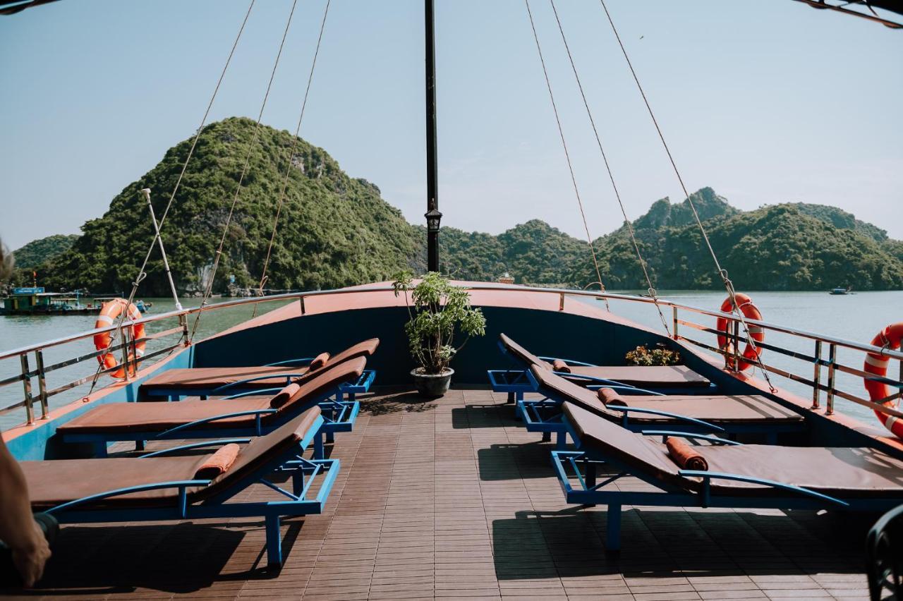 ホテル Cat Ba Bay Cruises Dong Khe Sau エクステリア 写真