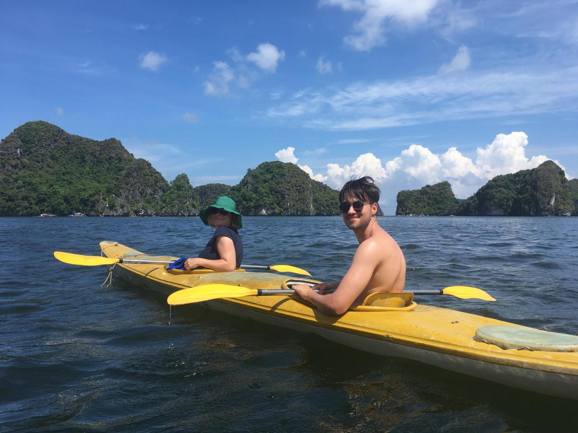 ホテル Cat Ba Bay Cruises Dong Khe Sau エクステリア 写真