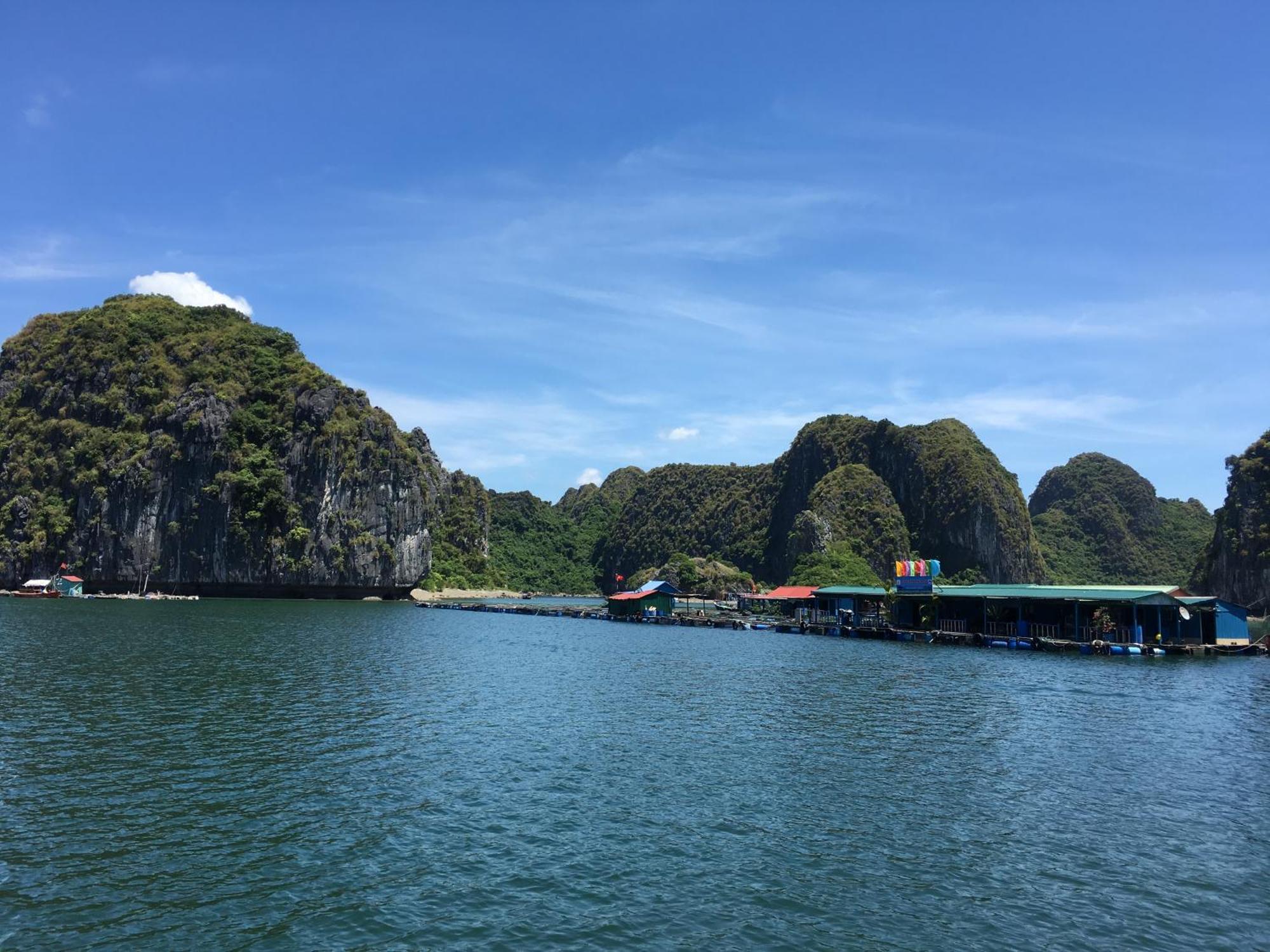 ホテル Cat Ba Bay Cruises Dong Khe Sau エクステリア 写真