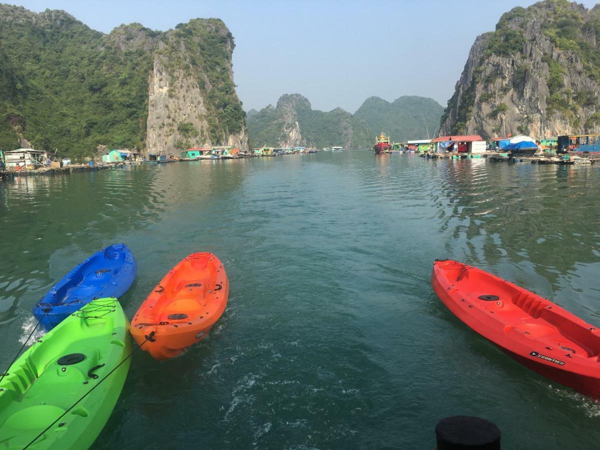 ホテル Cat Ba Bay Cruises Dong Khe Sau エクステリア 写真