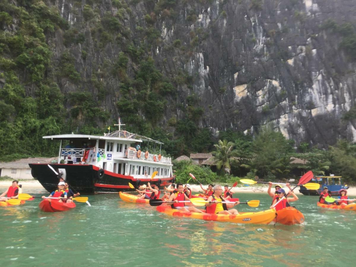 ホテル Cat Ba Bay Cruises Dong Khe Sau エクステリア 写真