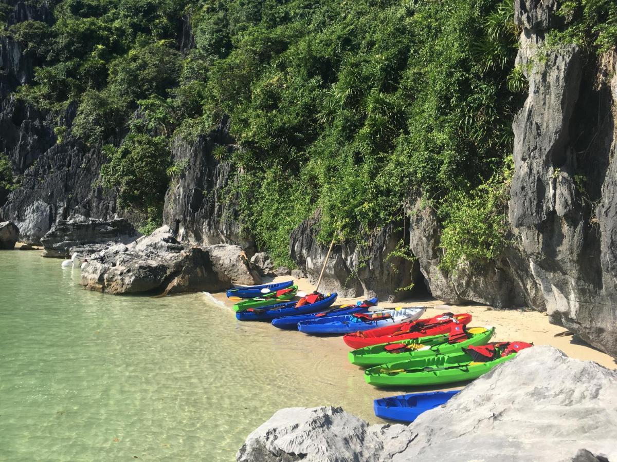 ホテル Cat Ba Bay Cruises Dong Khe Sau エクステリア 写真