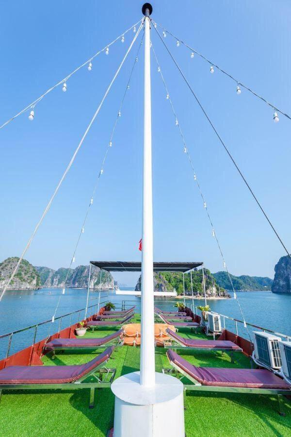 ホテル Cat Ba Bay Cruises Dong Khe Sau エクステリア 写真